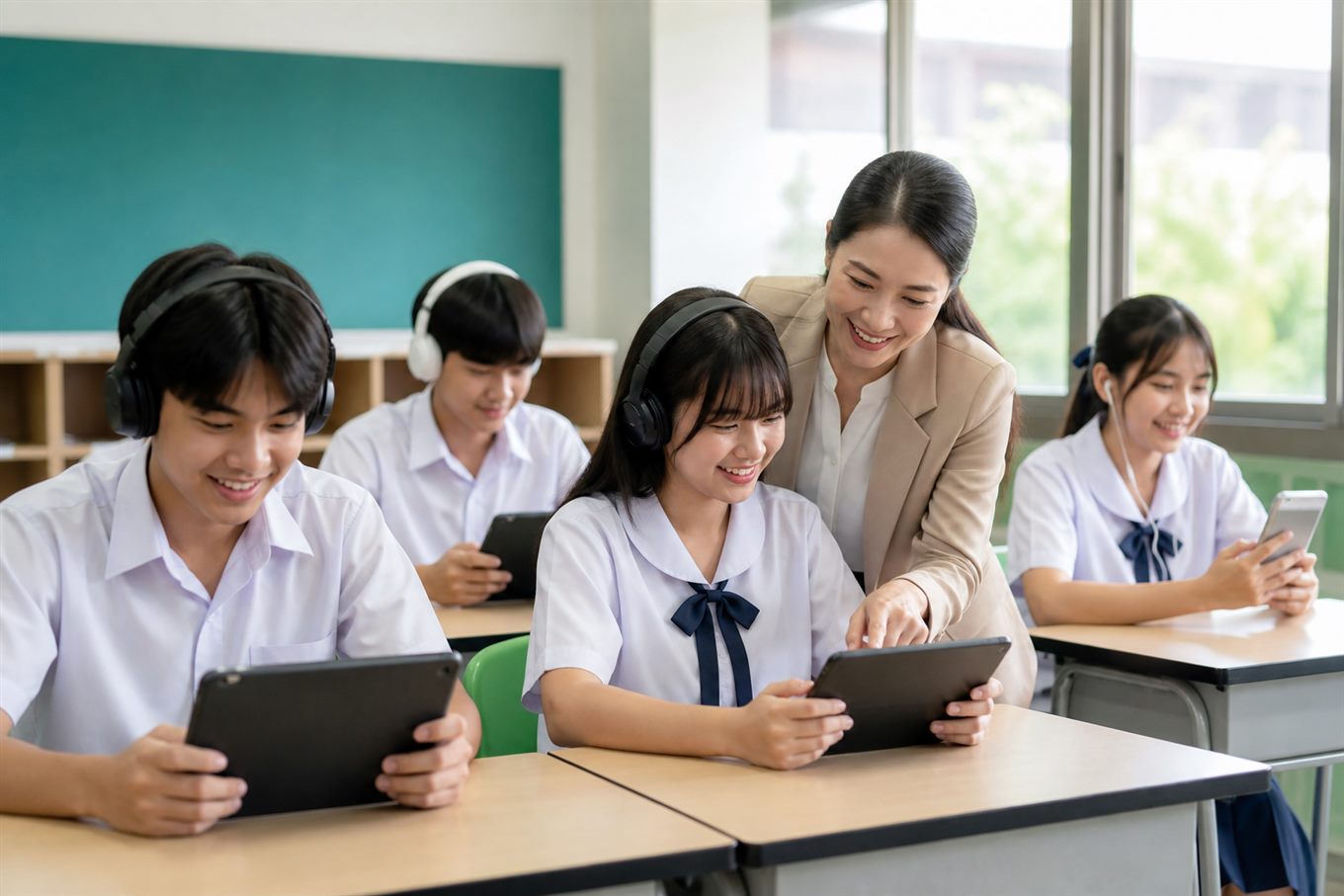 ថ្នាក់អង់គ្លេសប្រើ ChatClass