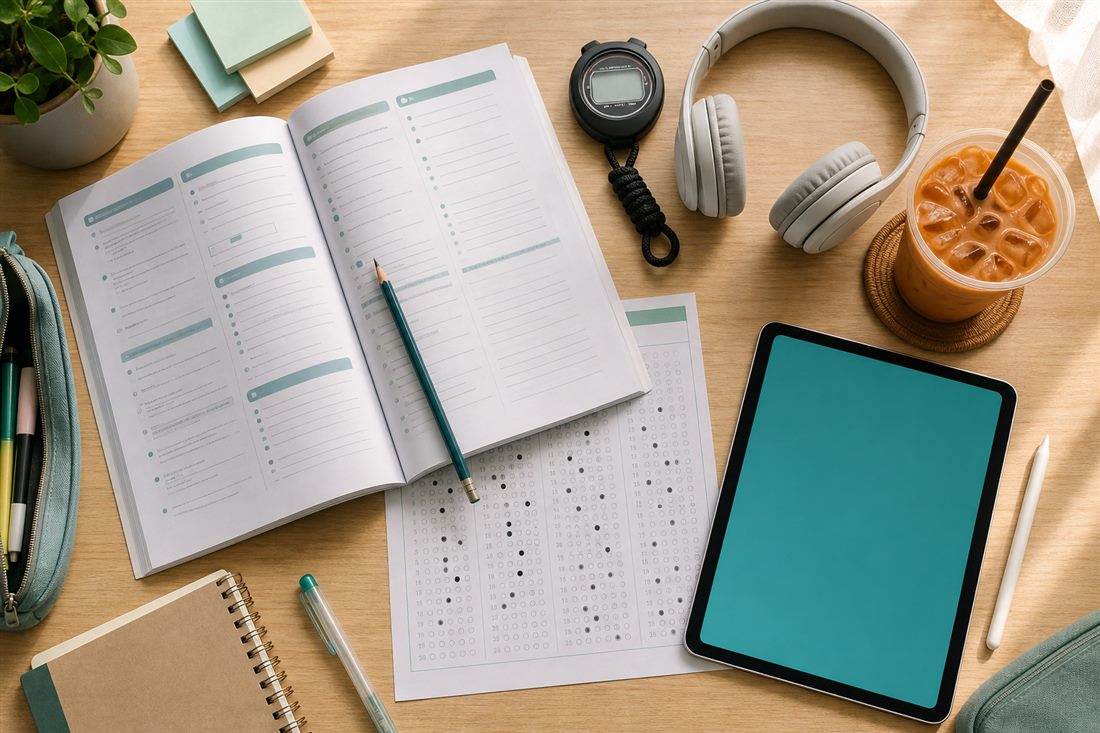 Timed IELTS/CEFR mocks with instant feedback